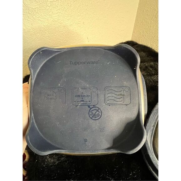 MicroPro Series Microwave Oven Grill Set By Tupperware With Lid - Picture 4 of 5